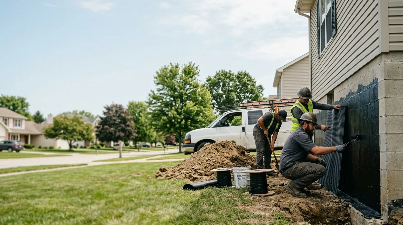 Basement Waterproofing in Cropsey, IL near me